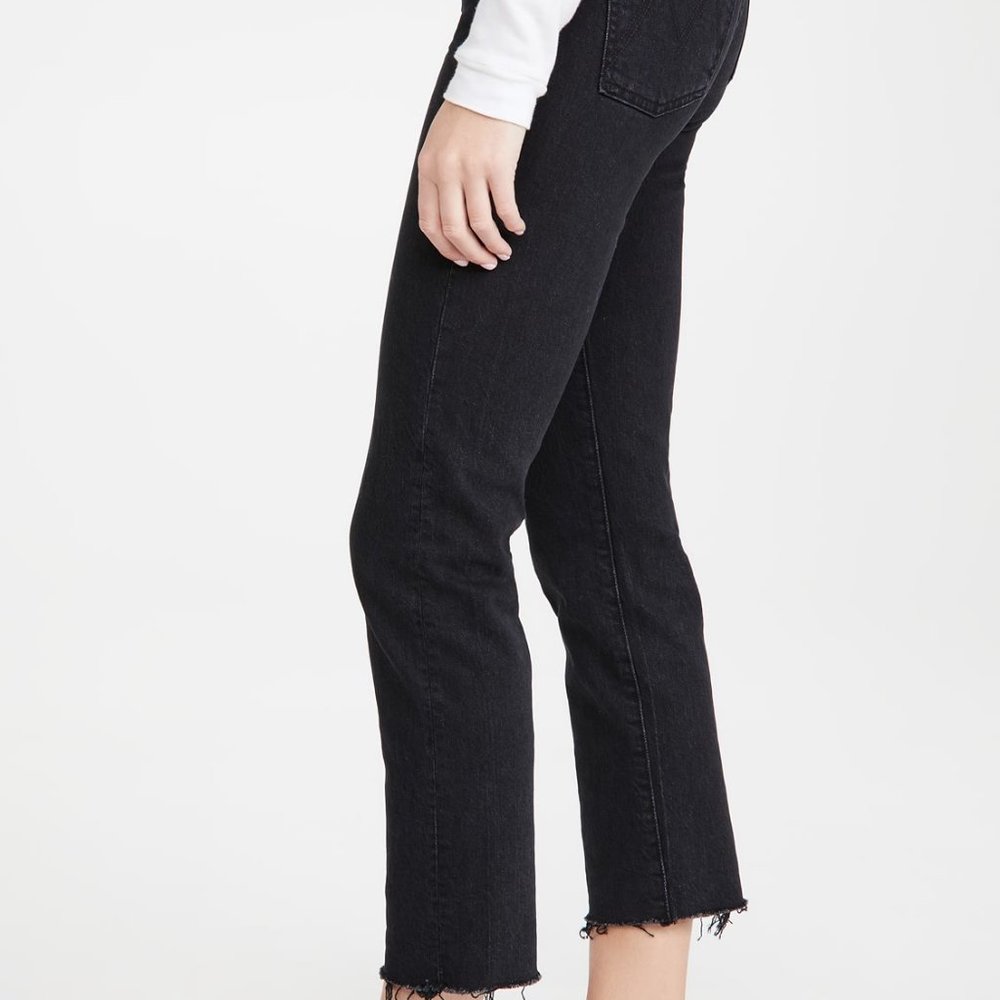 MOTHER Superior The Scrapper Cuff Ankle Jeans